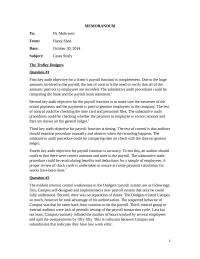 Auditing MEMORANDUMToDr