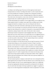 HR Management Executive Summary