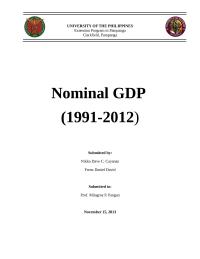 GDP Philippines
