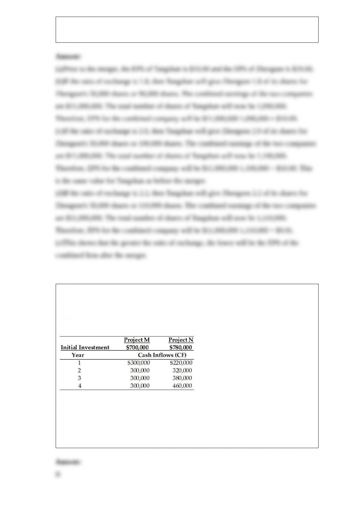FIN 300 Test 2 Get 24 7 Homework Help Online Study Solutions
