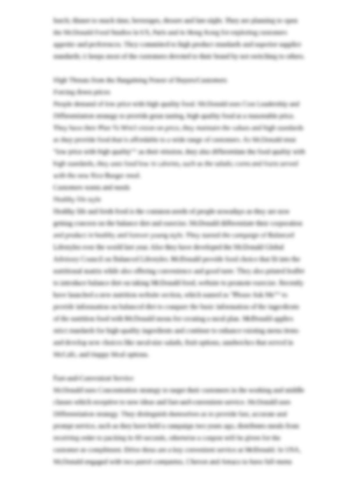 Mcdonald's strategy 2020 image