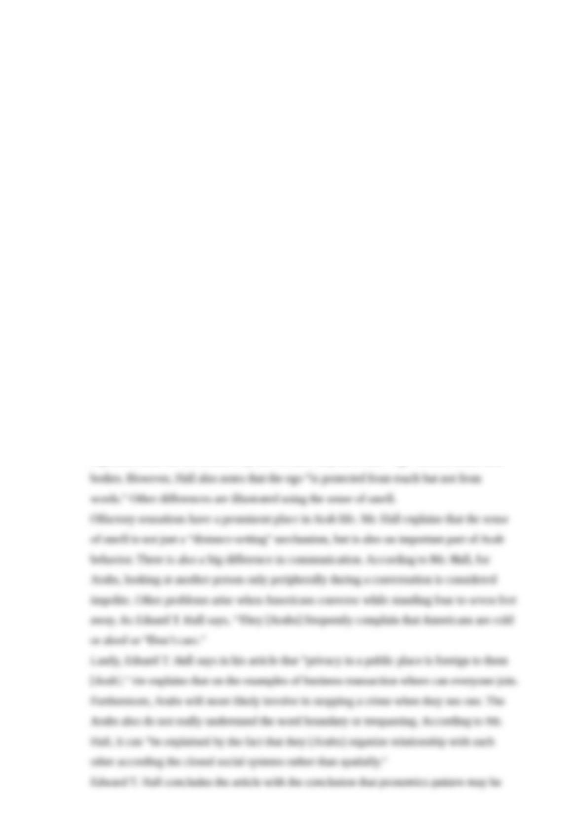 Proxemics is the study of which of the following image