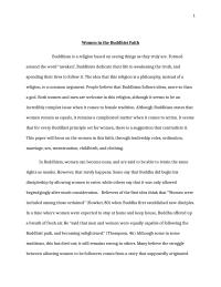 Women in Buddhist Faith