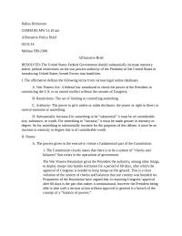 war powers act