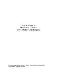 International business Mitchell