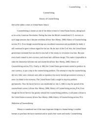 Counterfeiting