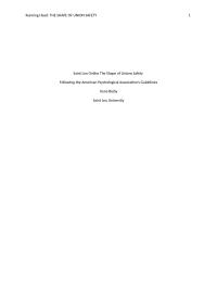 Minors Essay