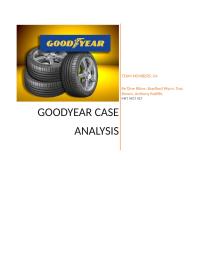 Goodyear Case Study