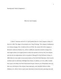 Delta Air Lines Company