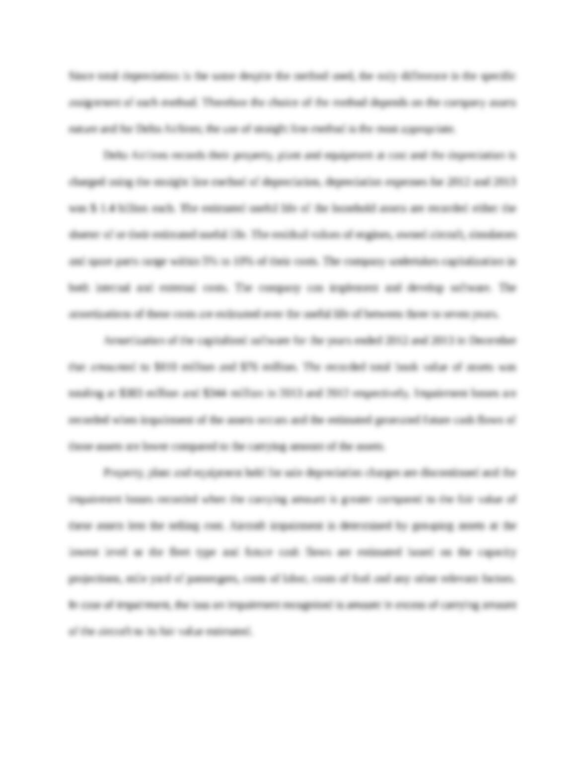 Airline depreciation essay picture