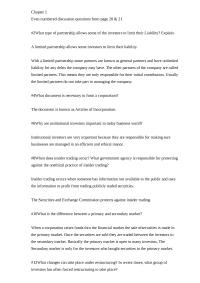 Foundation Of Financial Management Chap 1 &Amp; 2