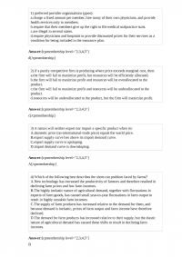 Economics 102 Final