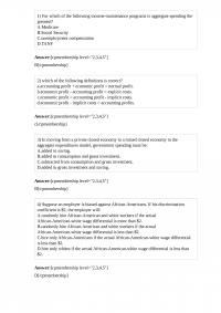 Economics 266 Quiz 2