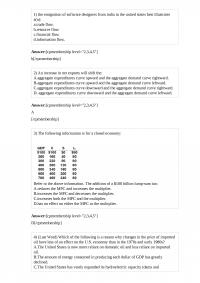 Economics 358 Quiz