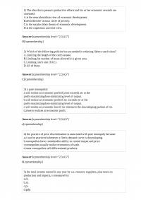 ECON E 505 Test 2