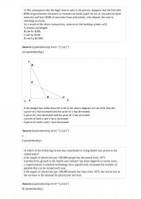 ECON 116 1 The assumption that the