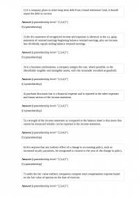 Accounting 314 Test 1