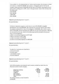 ACCT 595 Test 1