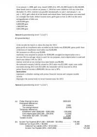 ACC 764 1 on january 1 2008 goll corp