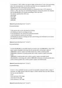 Acct 274 Homework