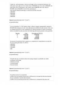 Acc 737 Quiz 1 glen inc and