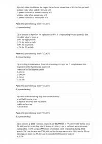 Accounting 312 Test 2