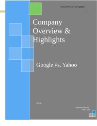 Google vs. Yahoo