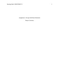 BUS 309 – Occupy Wall Street Movement