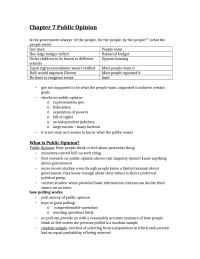 Gender Roles Chapter 7 Public