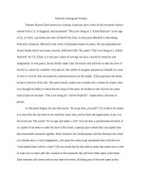 Prufrock Among the Women
