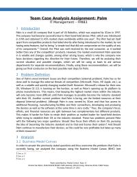 The Debate on Licensing Palm's OS