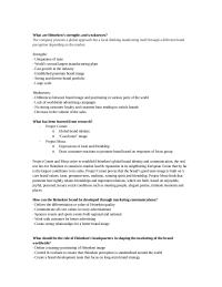 Analysis of Heineken