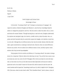 Contrast and Compare Essay
