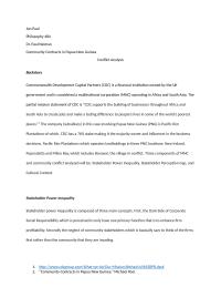 Conflict Analysis Essay