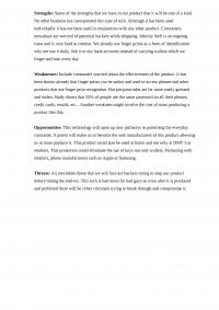 SWOT Example
