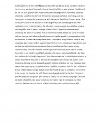 Election process