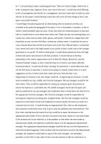 Business Management