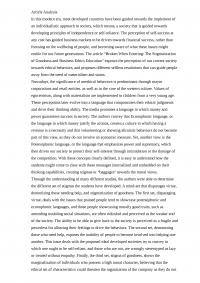 Business Ethics Article