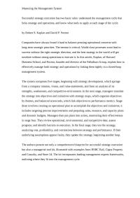 Mastering The Management System