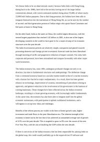 Cross Cultural Management Of India