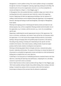 Four Functions Of Management