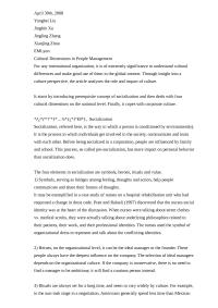 Cultural Dimensions In People Management