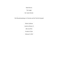 Book review on the jungle