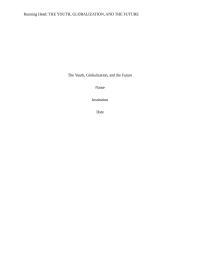 Economy of Canada: The Youth, Globalization, and the Future