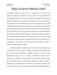 Does Science Refute God?