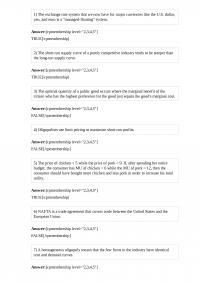 ECON E 358 1 The exchange rate