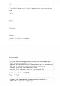 BUS 160 Quiz 2