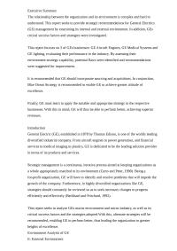 Strategic Management Executive