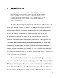 Accounting Essay