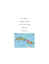 ECN 221 &ndash; Cuban Trade